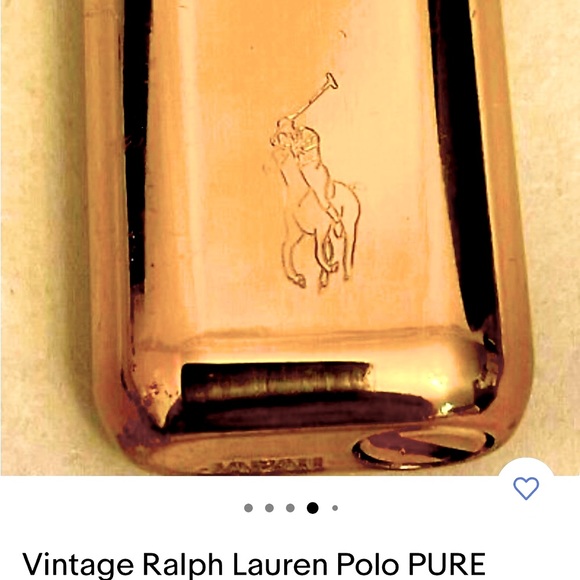 Vintage Rare Ralph  Lauren Polo Gold Perfume Bottle.Very old Excellent Condition - Picture 4 of 13